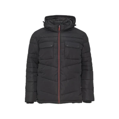 Abbildung von s.Oliver Gesteppte MIT Abnehmbarer Kapuze Winterjacke, Herren, Größe: 4XL, Schwarz