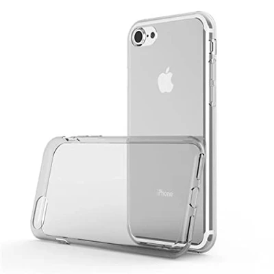 Abbildung von Cadorabo Hülle kompatibel mit Apple iPhone 7 7S 8 SE 2020 Schutzhülle TPU Silikon Case Slim Design Kratzfest Weiche Gummi Rundumschutz für in Transparent