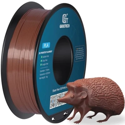 Abbildung von GEEETECH Filament PLA 1.75mm for 3D Drucker 1kg Spool, Braun