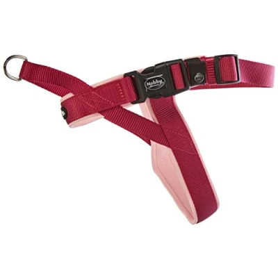 Abbildung von Nobby Norwegergeschirr Classic Preno, himbeere / pink L: 50 64 cm + 42 cm, B: 25/35 mm, 1 Stück