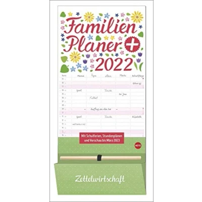 Abbildung von Familienplaner plus Tasche Kalender 2022