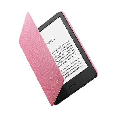 Abbildung von Amazon Kindle Stoffhülle schlankes, leichtes Design (nur geeignet für die 11. Generation 2022), rosa