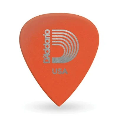 Abbildung von Planet Waves 6DOR2 25 Picks Duralin Precision Orange Standard Shape in Light