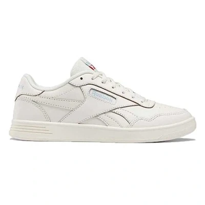 Abbildung von Reebok Court Advance Trainers Tennisschuh für Sandplätze, Damen, Größe: 35, Chalk blue pearl vector red Schuhe