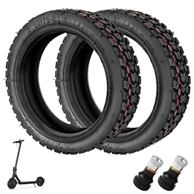Abbildung von Prodrocam 8,5 Zoll Offroad Reifen 50/75 6.1 Rutschfeste Dicke für Xiaomi M365 1s/M365 Pro/M365 Pro2 Elektroroller 8 1/2 * 2 Ersatzräder mit Ventil Scooter (2 Stück)