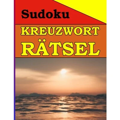 Abbildung von Rätselbuch Erwachsene Urlaub: Kreuzworträtsel und Sudoku die stundenlangen Denksport bieten