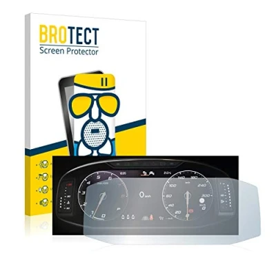 Abbildung von BROTECT Entspiegelungs Schutzglas für Seat Ateca Facelift 10.25&quot; Tachoanzeige Schutz Folie Panzerfolie Glas Matt [Kratzfest 9H, Anti Reflex]