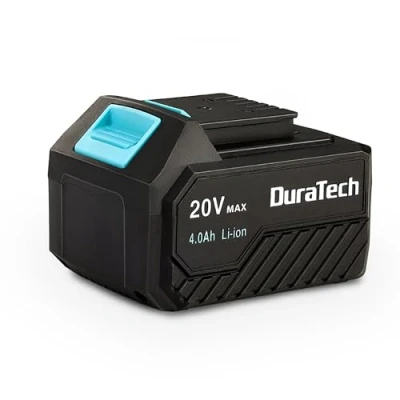 Abbildung von DURATECH Ersatzakku 20V 4,0 Ah, Lithium Ionen Akku Batterie kompatibel mit Säbelsäge Winkelschleifer Kabellose Elektrowerkzeuge