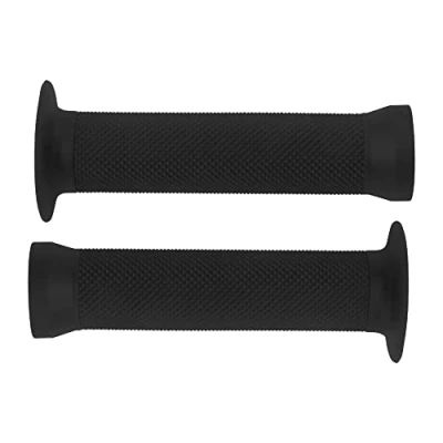Abbildung von cyclingcolors Fahrradgriffe Fahrrad Griffe 130mm Lenkergriffe Grips Lenker Griff Handgriffe BMX Freestyle Dirt, schwarz