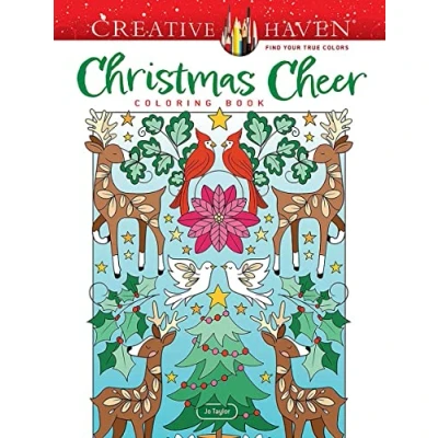 Abbildung von Creative Haven Christmas Cheer Coloring Book (Adult Books: Christmas)