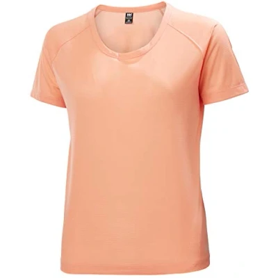 Abbildung von Helly Hansen Damen T Shirt Verglas Pace Shirt, Melon, L, 62967