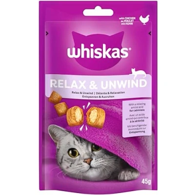 Abbildung von Whiskas Relax &amp; Unwind mit Huhn 45G