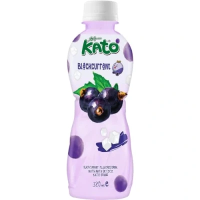 Abbildung von KATO Schwarzer Johannisbeersaft mit Nata de Coco 1 X 320 ML