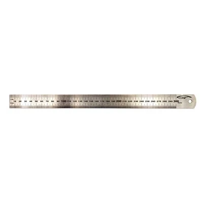 Abbildung von Grappholex Lineal aus Stahl, 30 cm
