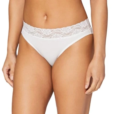 Abbildung von DIM PLUS Dentelle 2 PACK Slip, Damen, Größe: 34/36, Blanc