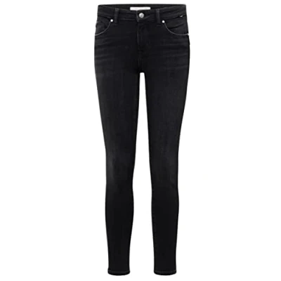 Abbildung von Mavi Adriana Jeans Skinny Fit, Damen, Größe: 27x28, Smoke brushed glam