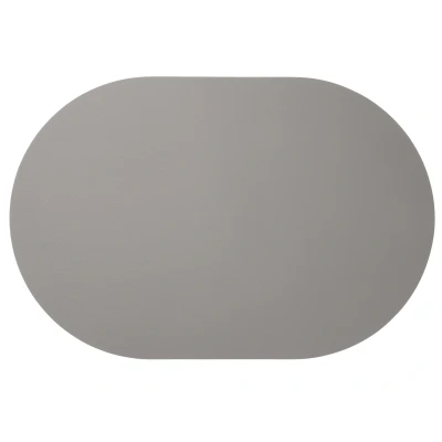 Abbildung von ASA leather optic fine Tischset oval cement 49,5x33cm