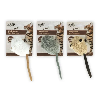Abbildung von All For Paws Wooly Mouse with Sound Catnip