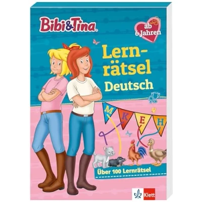 Abbildung von Bibi und Tina: Lernrätsel Deutsch ab 6 Jahren