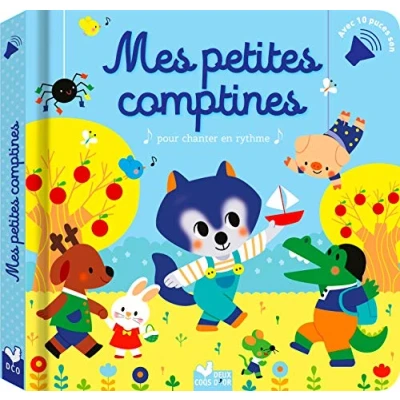 Abbildung von Mes petites comptines livre avec puces sonores: Pour chanter en rythme