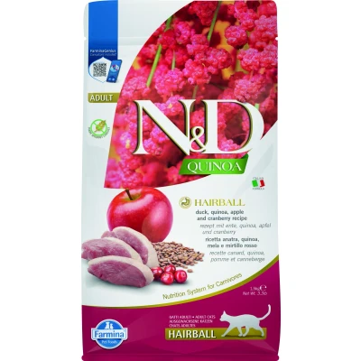 Abbildung von N&amp;D Quinoa Katzenfutter Haarballen 1,5 kg