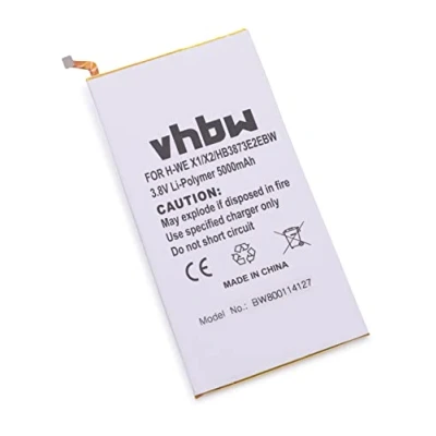 Abbildung von vhbw Akku Ersatz für Huawei HB3873E2EBW, HB3873E2EBC Tablet Pad (5000 mAh, 3,8 V, Li Polymer)