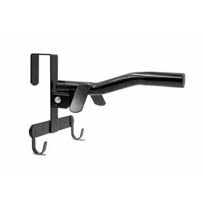 Abbildung von AMKA Sattelhalter klappbar mit 2 Haken schwarz, zum Einhängen