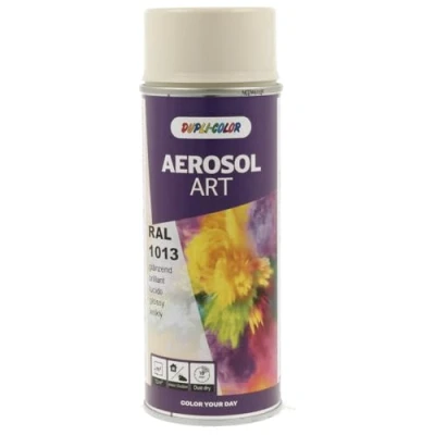Abbildung von Dupli Color 769757 AEROSOL ART RAL 1013 perlweiß glänzend 400 ml
