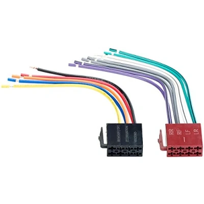 Abbildung von Creasono Autoradio Adapter: Umrüstadapter Set ISO Lautsprecher/Strom (Iso Stecker, Radioadapter, Verlängerungskabel)