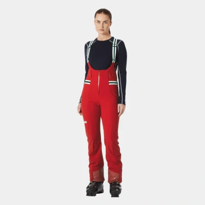 Abbildung von Helly Hansen Women Avanti Softshell Bib Pants Damen Skihose Red M