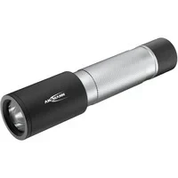 Abbildung von Ansmann DAILY USE LED Taschenlampe 300B inkl. C Batterien optimal geeignet für Einsätze im Haus Garage Auto Werkstatt oder Camping Leuchte handlich &amp; robust 315 Lumen, Silber