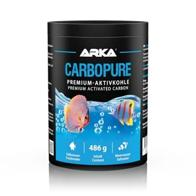 Abbildung von MICROBE LIFT Carbopure 1000 ml Premium Aktivkohle, entfernt effektiv Verunreinigungen und Trübungen aus jedem Aquarium, dampfaktiviert &amp; säuregewaschen.