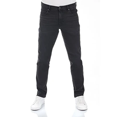 Abbildung von Wrangler Texas Jeans Slim Fit, Herren, Größe: 38x36, Black crow