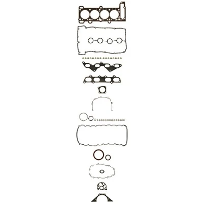 Abbildung von AJUSA 50146400 Dichtungsvollsatz, Motor mit Zylinderkopfdichtung, Ventilschaftabdichtung FIBERMAX FORD: Escort 5 Schrägheck