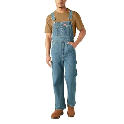 Abbildung von Dickies Herren Indigo Latzhose Coveralls, Mittlere Heritage Tönung, 44W / 30L