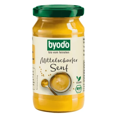 Abbildung von byodo Mittelscharfer Senf 200 ml