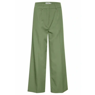 Abbildung von ICHI Ihlexi PA5 Stoffhose, Damen, Größe: 38, Willow bough