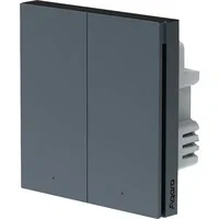 Abbildung von Smart Wall Switch H1 zwei Wippen mit Neutralleiter, Schalter