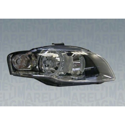 Abbildung von MAGNETI MARELLI 710301219204 Scheinwerfer rechts W5W, H7/H7, PY21W Halogen weiß mit Blinklicht für Rechtsverkehr Stellmotor LWR