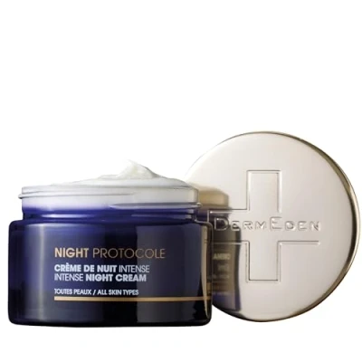 Abbildung von DermEden Regenerierende Nachtcreme 50 ml Fördert die Zellerneuerung für eine prallere, straffere und glattere Haut Feuchtigkeitsspendend mit Peeling Effekt Französische Herstellung