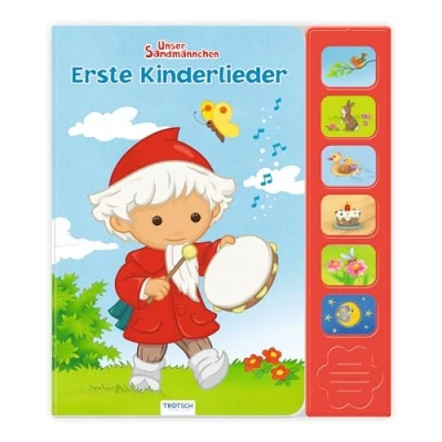 Abbildung von Trötsch Unser Sandmännchen Soundbuch Erste Kinderlieder: Beschäftigungsbuch Liederbuch