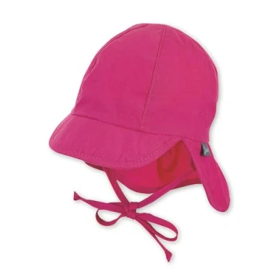 Abbildung von Sterntaler Baby Mädchen Pet met nekbescherming M tze, Rosa (Magenta 745), 43 EU