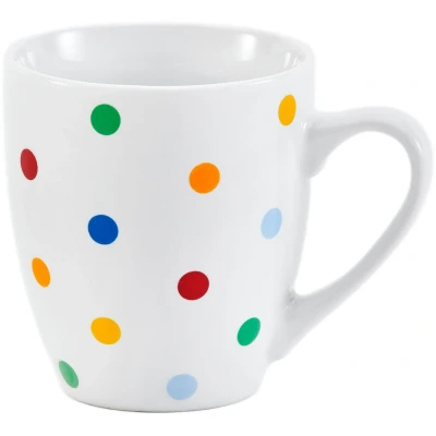Abbildung von van Well Tasse Capri, Porzellan, spülmaschinengeeignet, mikrowellengeeignet, 6 teilig