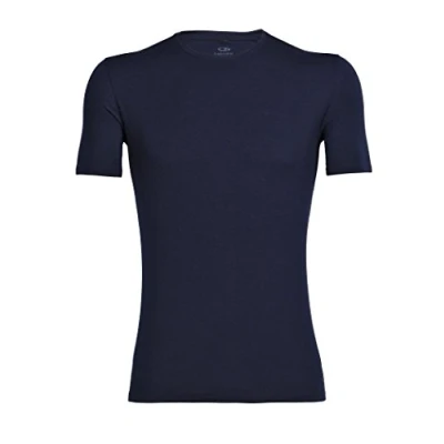 Abbildung von Icebreaker Anatomica SS Crewe Unterhemd/shirt, Herren, Größe: XXL, Midnight navy
