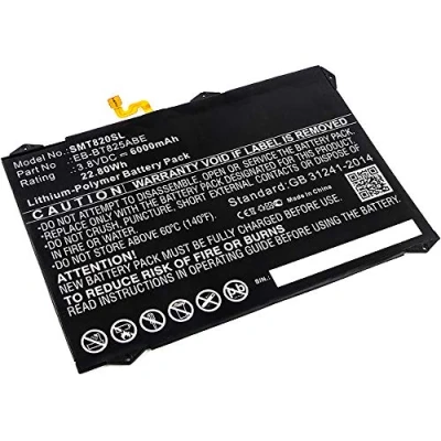 Abbildung von subtel® Ersatz Akku EB BT825ABA für Samsung Galaxy Tab S3 (SM T820 / SM T825) 6000mAh Ersatzakku Tablet PC Batterie Tabletakku, Battery