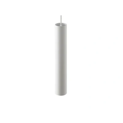Abbildung von Arcchio Hängeleuchte Ejona, dimmbar, Leuchtmittel nicht inklusive, Modern, Aluminium, weiß, 1 flammig, GU10, Deckenlampe, Esstischlampe