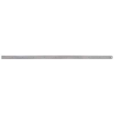Abbildung von Connex Maßstab Stahl 1000 mm Länge Metrische Skala Langlebig &amp; Robust Mit Aufhängeloch Für Haus, Hobby Werkstatt/Stahlmaßstab/Stahllineal/Messwerkzeug / COX70100