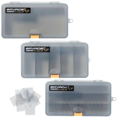 Abbildung von Savage Gear Lurebox Smoke Combi Kit XL (3 Stück) Tacklebox