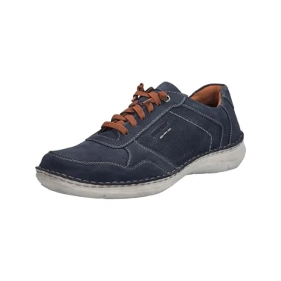 Abbildung von Josef Seibel NEW Anvers Sportlicher Schnürer, Herren, Größe: 41, Indigo Schuhe