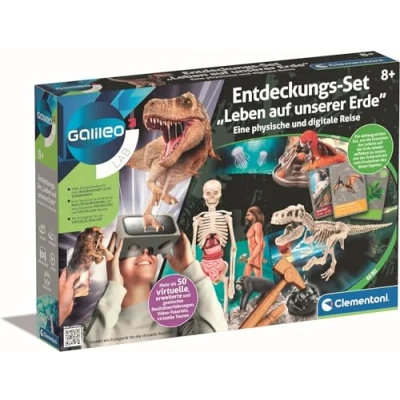 Abbildung von Clementoni® Experimentierkasten Galileo, Leben auf unserer Erde, Made in Europe